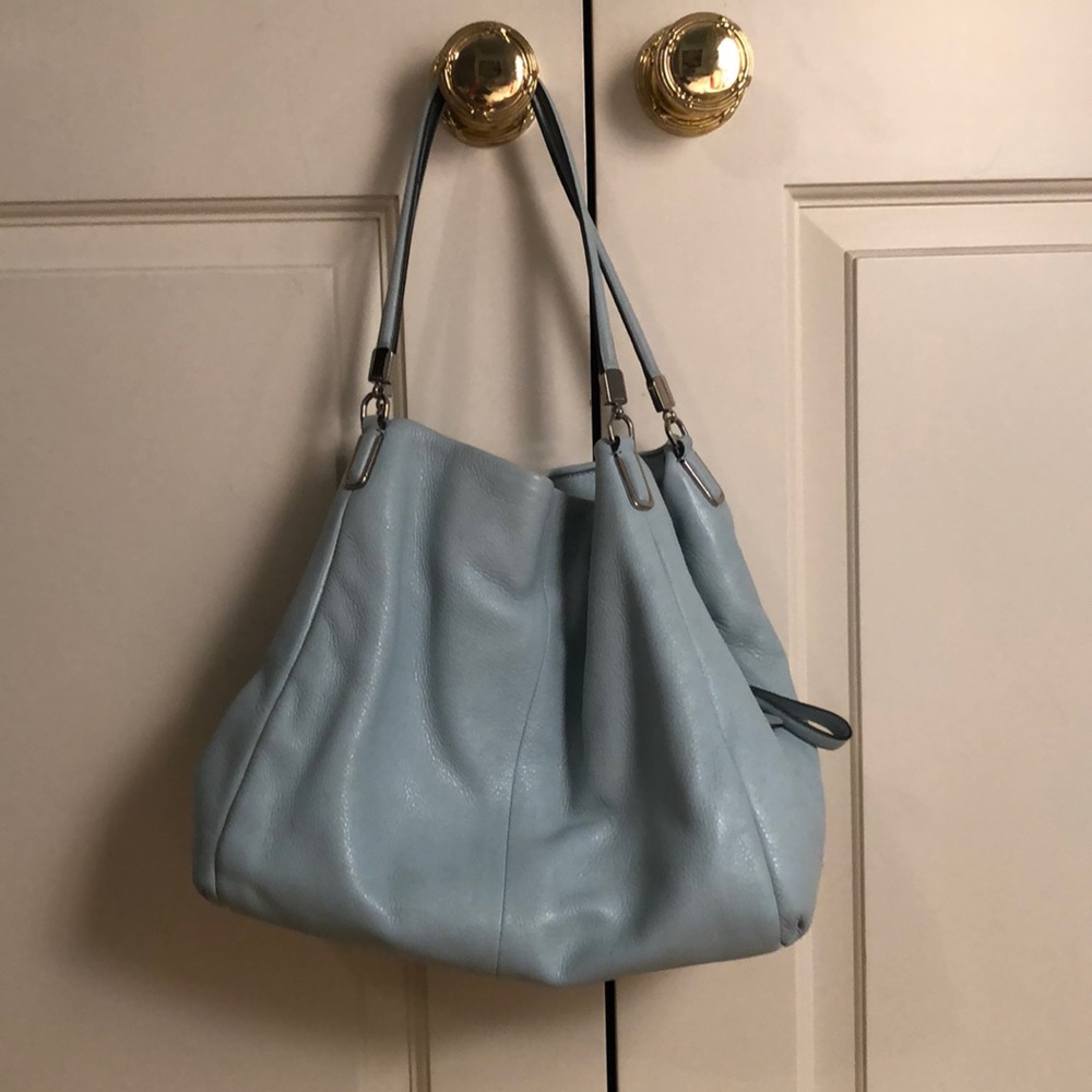 Light Blue Coach Bag